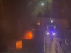 В Краснодаре 1 января произошел пожар