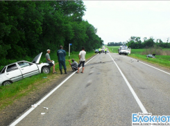 В Кореновском районе кубанская семья попала в аварию