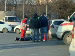 Молодой парень сбил ДПС-ника в Краснодаре