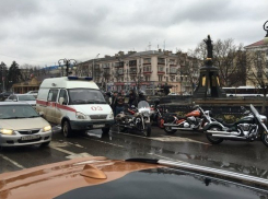 В Краснодаре открытие мотосезона закончилось ДТП