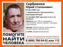 Пожилой кубанец ушел в лес с рюкзаком и исчез 