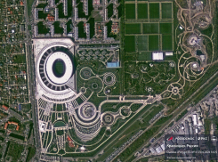 Парк Галицкого в Краснодаре сфотографировали из космоса