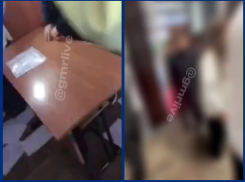 Устроил погром и послал учителя: потасовка в школе Краснодара попала на видео