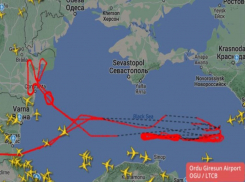 Беспилотник-разведчик США всю ночь нарезал круги над Чёрным морем 