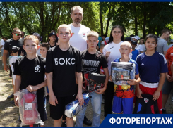В Краснодаре для юных спортсменов организовали открытую тренировку с чемпионкой мира по боксу