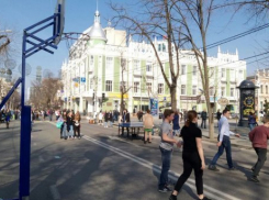  На улице Красной в Краснодаре поставят теннисные столы и баскетбольные кольца 