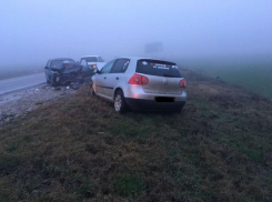  ДТП в тумане: Две машины столкнулись лоб в лоб в Крымском районе 