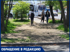 Движение по тротуару в Краснодаре превратили в опасный квест