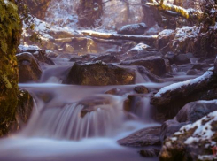 Сказочно красивые фотографии снегопада в Сочи появились в интернете