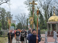 В Краснодаре освятят храм на Всесвятском кладбище