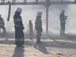 Пожар на нефтебазе Кубани потушили