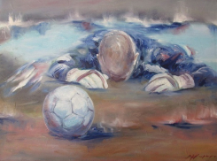 На выставке в Сочи похитили пять картин