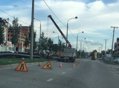 В Краснодаре открыли для проезда транспорта улицу Московскую