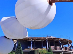 Краснодарцам показали новые кадры со стройки «Парка облаков»