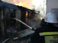 Частный дом сгорел в Краснодаре