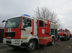 ﻿Крупный пожар произошел под Краснодаром 