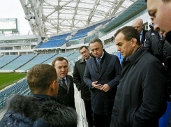 Вице-премьер Виталий Мутко провел инспекцию сочинского стадиона «Фишт» 