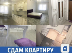 Сдается новая квартира с техникой