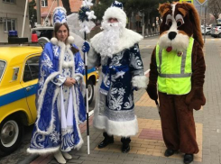 «Мухтар ненастоящий»: полицейские в ретростиле вышли на улицы кубанского города