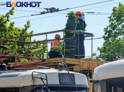 В Краснодаре десятки улиц остались без света из-за аварий