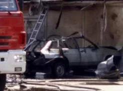 Взрыв газового баллона в авто в Краснодарском крае попал на видео
