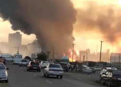 Три человека пострадали в пожаре на заправке на Кубани 