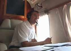 Ми-8, на котором находился Кондратьев, сделал экстренную посадку