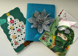 Более 2500 новогодних открыток отправили кубанские школьники бойцам 