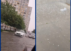 Мегаливень и крупный град устроили стресс-тест Краснодару