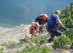  Застрявшую на горе семью из пяти человек эвакуировали в Анапе 