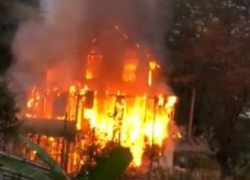 В пожаре в Сочи пострадал человек