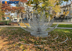 Новогодние украшения Галицкого изменили центр Краснодара: фото и видео