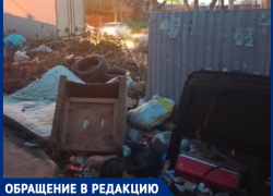 В Пашковке в Краснодаре выросли горы мусора и веток