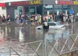 Музыкальный микрорайон Краснодара ушел под воду: видео