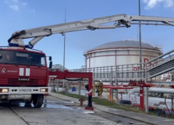 Роспотребнадзор не выявил превышения вредных веществ после взрыва нефтебазы в Краснодарском крае