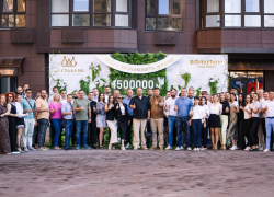 Группа компаний «ЮгСтройИнвест» ввела 1 500 000 квадратных метров жилья в Краснодаре