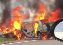  В жуткой аварии на Кубани погибли 5 человек 
