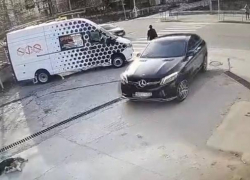 Наехавшего на щенков водителя «Мерседес» на Кубани ищет полиция