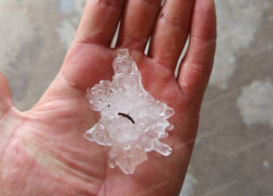 Град размером с орех и ливни обрушились на Краснодарский край