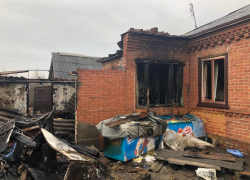 На Кубани пожар унес жизнь пенсионера
