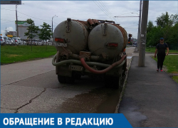 «Черные ассенизаторы» с крымскими номерами сливают отходы в канализацию Краснодара