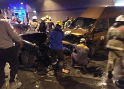 Тройная авария в сочинском тоннеле: госпитализирован ребенок