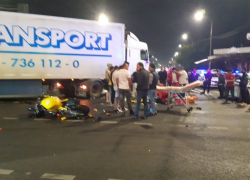 В Краснодаре в ночном ДТП погиб мотоциклист
