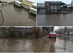  Краснодар затопленный: город ушел под воду после ночного ливня 
