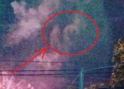 "Краснодар под защитой!" - ангела с крыльями разглядели горожане в дыме праздничного салюта