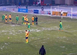 «Кубань» проиграла «Лучу-Энергии» в заснеженном Владивостоке