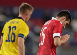 Перекладина, рикошет и гол престижа: сборная России проиграла Швеции в товарищеском матче 