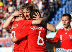 Российские футболисты обыграли сборную Армении