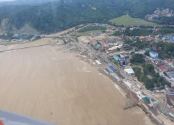 На Кубани горный сель перекрыл дорогу в село Аигба