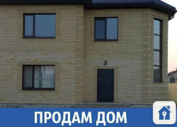 Просторный двухэтажный дом продается в Краснодарском крае 